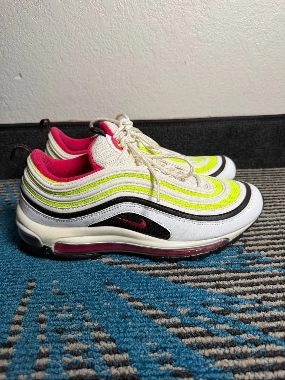 Nike Air Max 97 White Rush Pink Volt